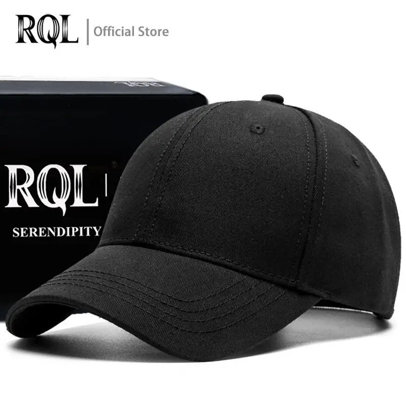 Men's  Baseball Cap Black Solid Color Trucker Hats For Men Women 2021 Cotton Hip Hop Unisex Luxury Brand  Adjustable Buckle