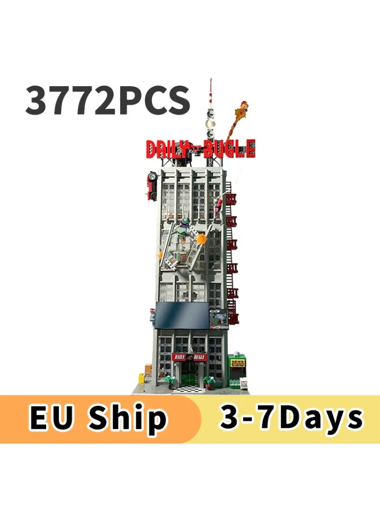 3772 STKS 76178 Het Bugle Building Van Dagelijkse Klassieke Bouwstenen 78008 Bakstenen Verjaardag Kerstcadeaus Voor Kinderen Compatibel - afbeelding 2