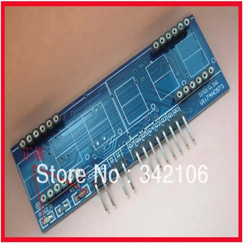 10pcs 8 digital tube display module eight 74HC573 digital tube driver module driver board