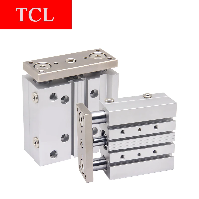 

TCL Series Three-Axis Cylinder Bore 12 16 20 25 32 40 50 63mm Stroke 10 20 25 30 40 50 75 100 125 150 200 250 300mm