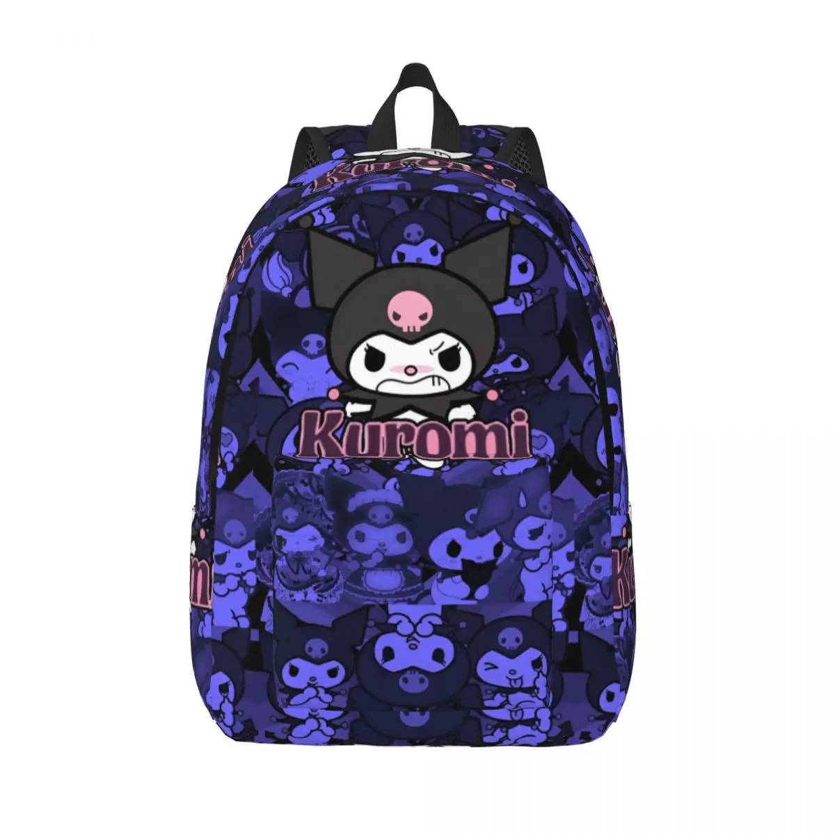 

MINISO Kuromi Kawaii мультфильм рюкзак эстетические рюкзаки женский дорожный узор школьные сумки пользовательский рюкзак