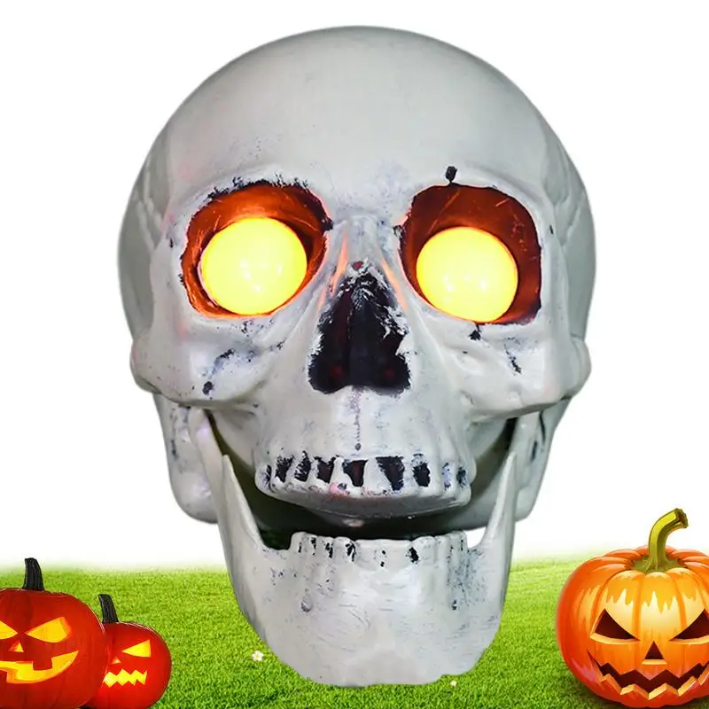 

Light Up Skeleton Hands Solar Pathway Lights Solar Halloween Skeleton Arms Stakes Sound Effect Garden Stake Lights Halloween