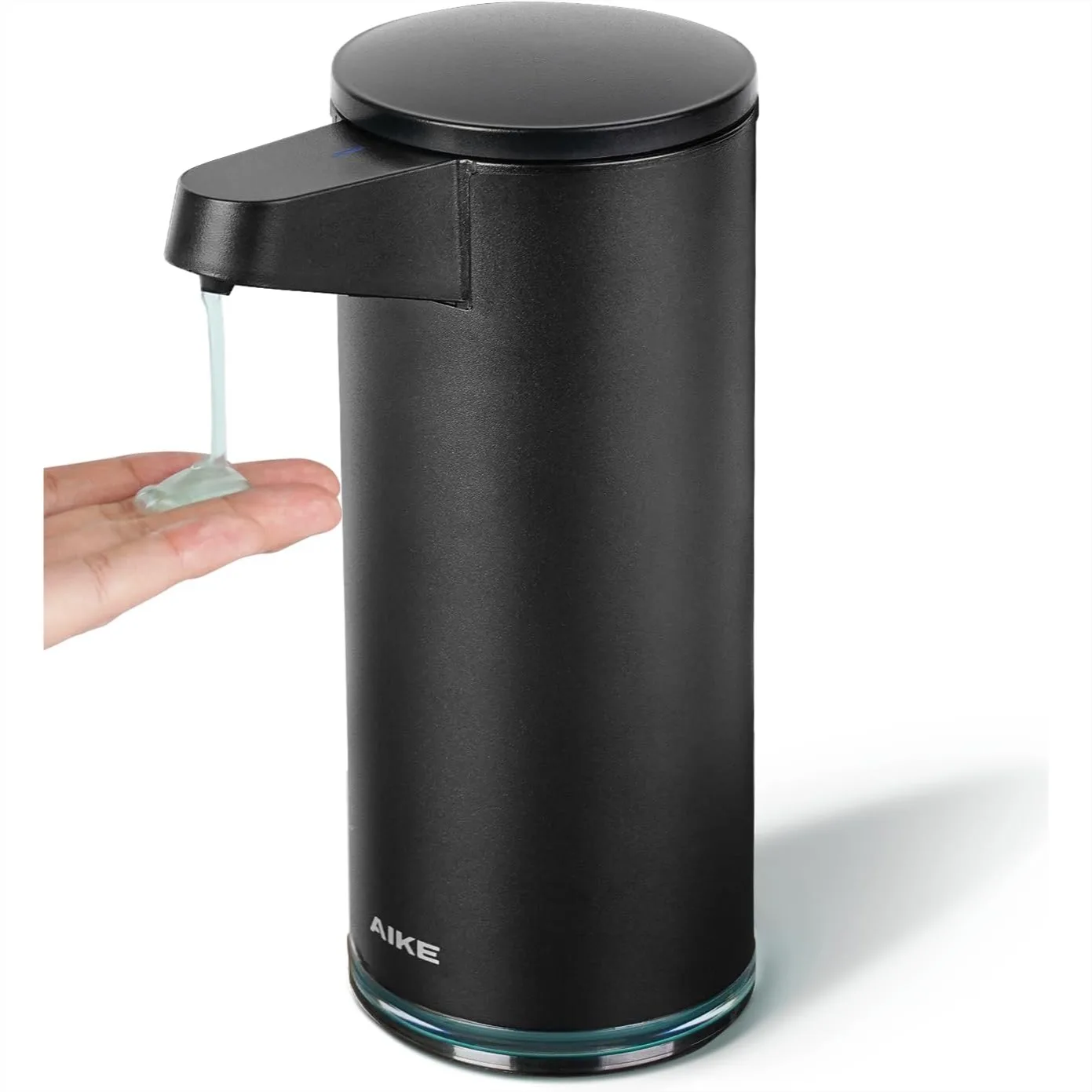 

Automatic Soap Dispenser Type-C Rechargeable, Stainless Matte Black, 12.8 fl.oz for Liquid Soap