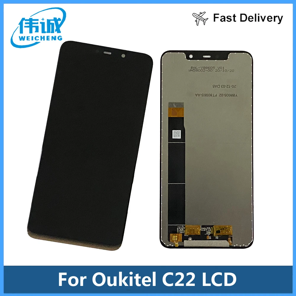 

LCD Screen For OUKITEL C22 LCD Display With Touch Screen Sensor Perfect For OUKITEL C22 Display LCD Cell Phone Accessories