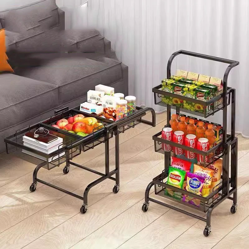 Side Nordic Rolling Cart Kitchen Trolleys Living Room Outdoor Organizer Wheels Kitchen Trolleys Mobile Meuble Cuisine Room Decor