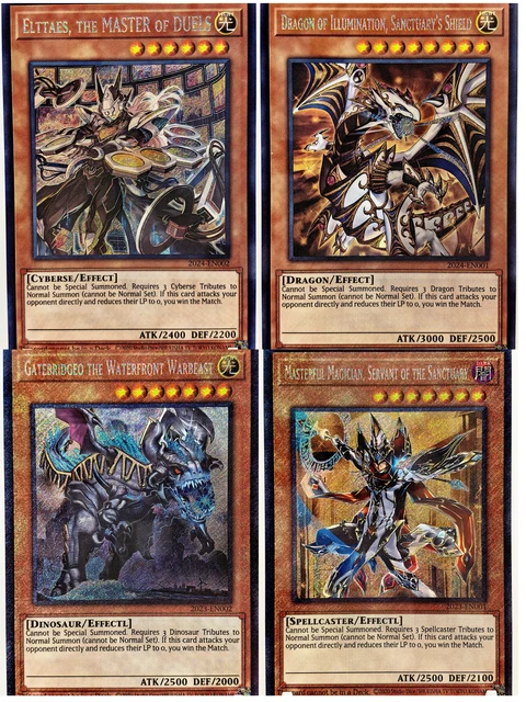 Yu Gi Oh Elttaes, the MASTER of DUELS WCS 2003-2014 ESR UR Toys