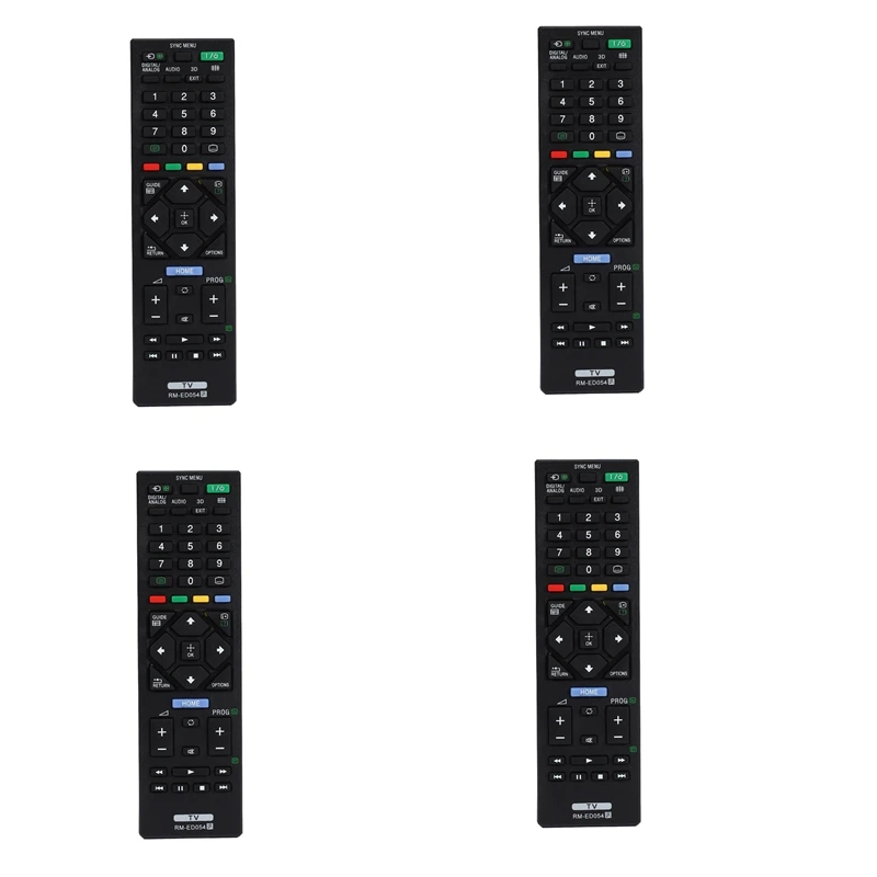 حار TTKK 4X العالمي التحكم عن بعد Rm-Ed054 لسوني Lcd Tv ل Kdl-32R420A Kdl-40R470A Kdl-46R470A