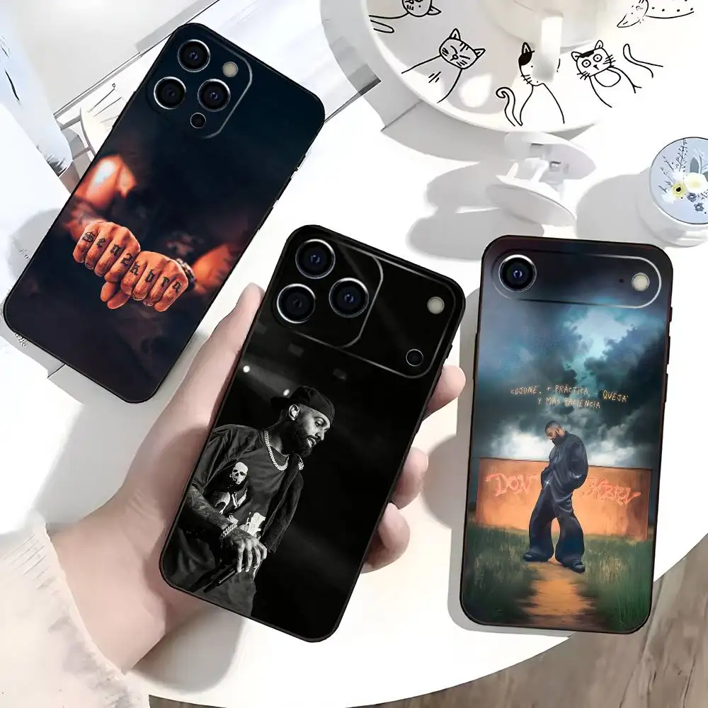 

E-Eladio Carrion album Sauce Boyz Phone Case For iPhone 17,16,15,14,13,12,11 Plus,Pro Max,XS,Soft Silicone Black Cover