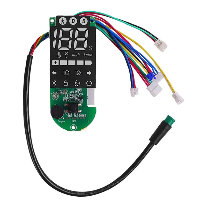 NEW HOT In Stock-Electric Scooter For 5 Pro Dashboard Display Panel Digital Instrument Display Meter Accessories Circuit