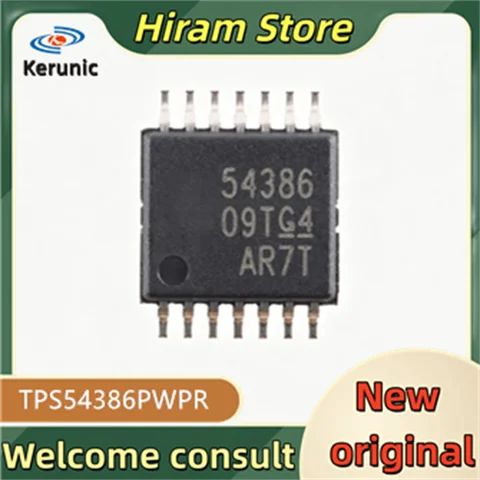 5PCS 54386 Novo e Original TPS54386PWPR TPS54386PWP TPS54386P TPS54386