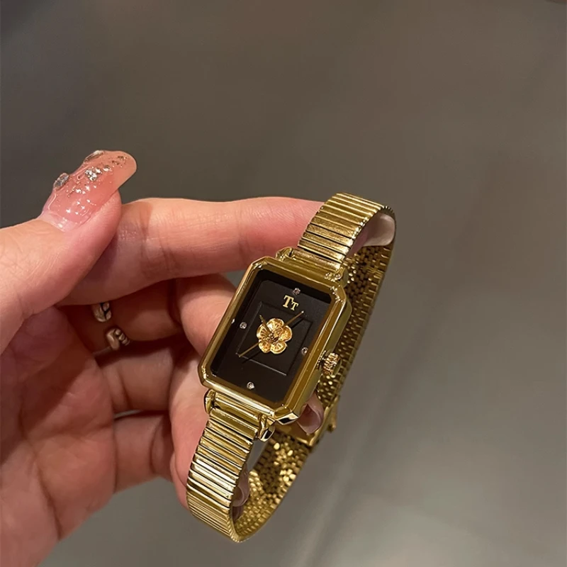 New high-end sense exquisite and small women's watch simple automatic waterproof student quartz watch birthday gift