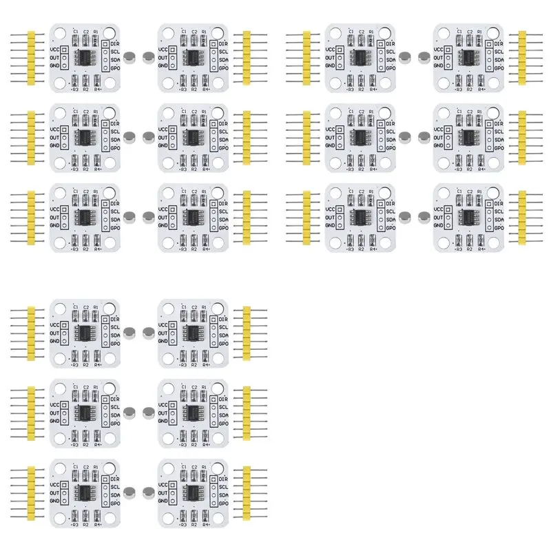 N75R-AS5600 Magnetic Encoder Magnetic Induction Angle Measurement Sensor Module 12Bit High Precision With Magnet 18Set