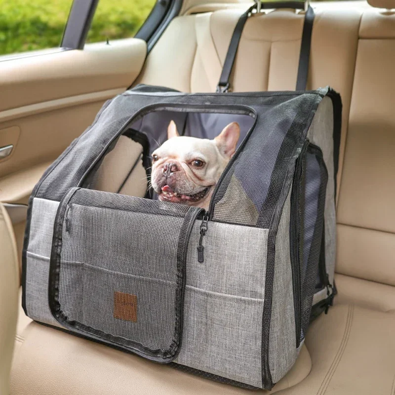 Hund Auto Sitz Abdeckung Klapp Hängematte Haustier Träger Tasche Korb Tragen für Katzen Hunde
