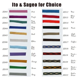 Ito, Sageo, Polyester Rope for Tsuka,Saya of Japanese Samurai Sword Katana Wrapping, Perfesional Cord, Brand New Supply