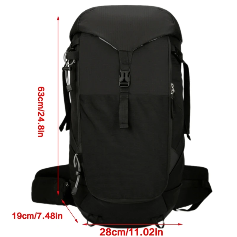 Mochila resistente à água para mulheres homens, mochila casual para atividades ar livre, mochila caminhada