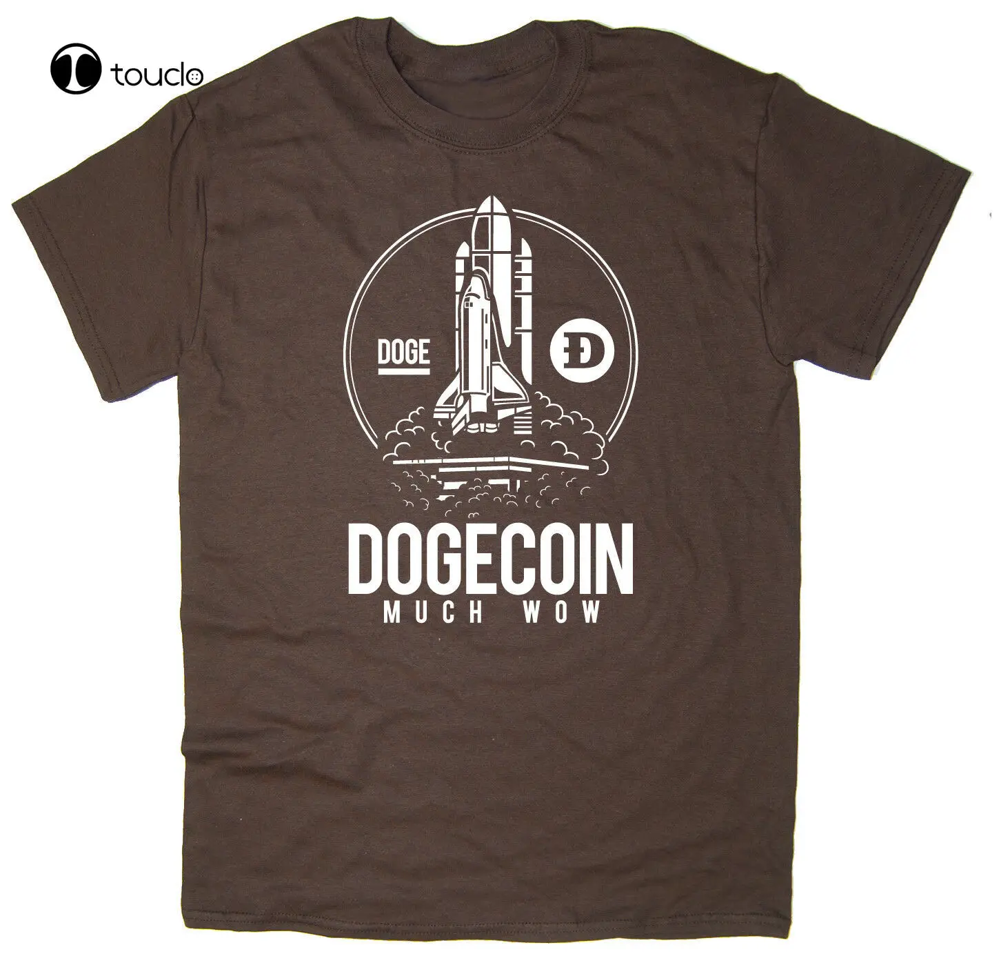 Dogecoin To The Moon T-Shirt - Btc $Doge Coin Meme Reddit Crypto - 6 Colours Tee Shirt Custom aldult Teen unisex unisex