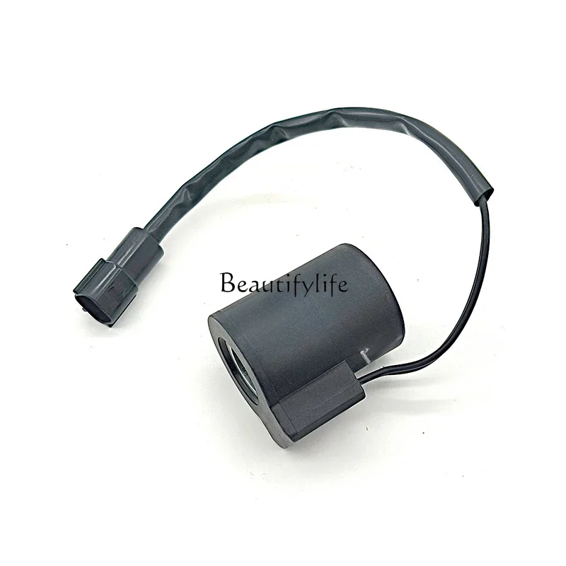 

JJ tool partsDX60 pilot safety lock solenoid valve coil, spool excavator accessories small plug