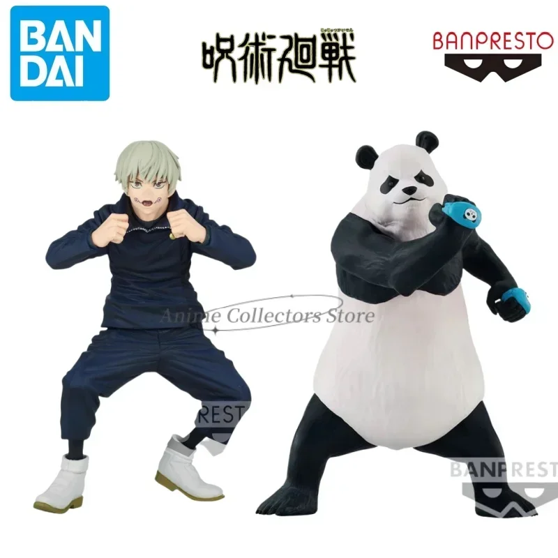 Bandai Banpresto Original Jujutsu Kaisen Inumaki Toge Panda Anime Action Figures Kids Toys Gift Ornaments Collectible Model