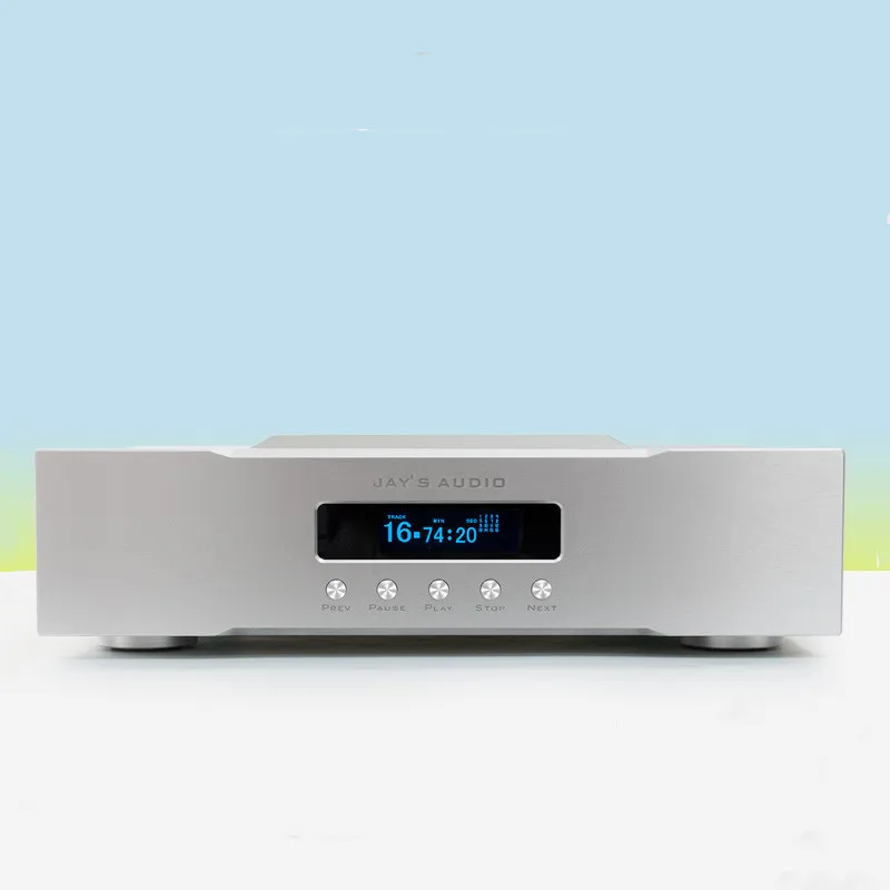 Jay's Audio CDP-2 CDM4 R2R Décodage Lecteur CD combiné AES/EBU, RCA, BNC, HD-I2S 115/230V