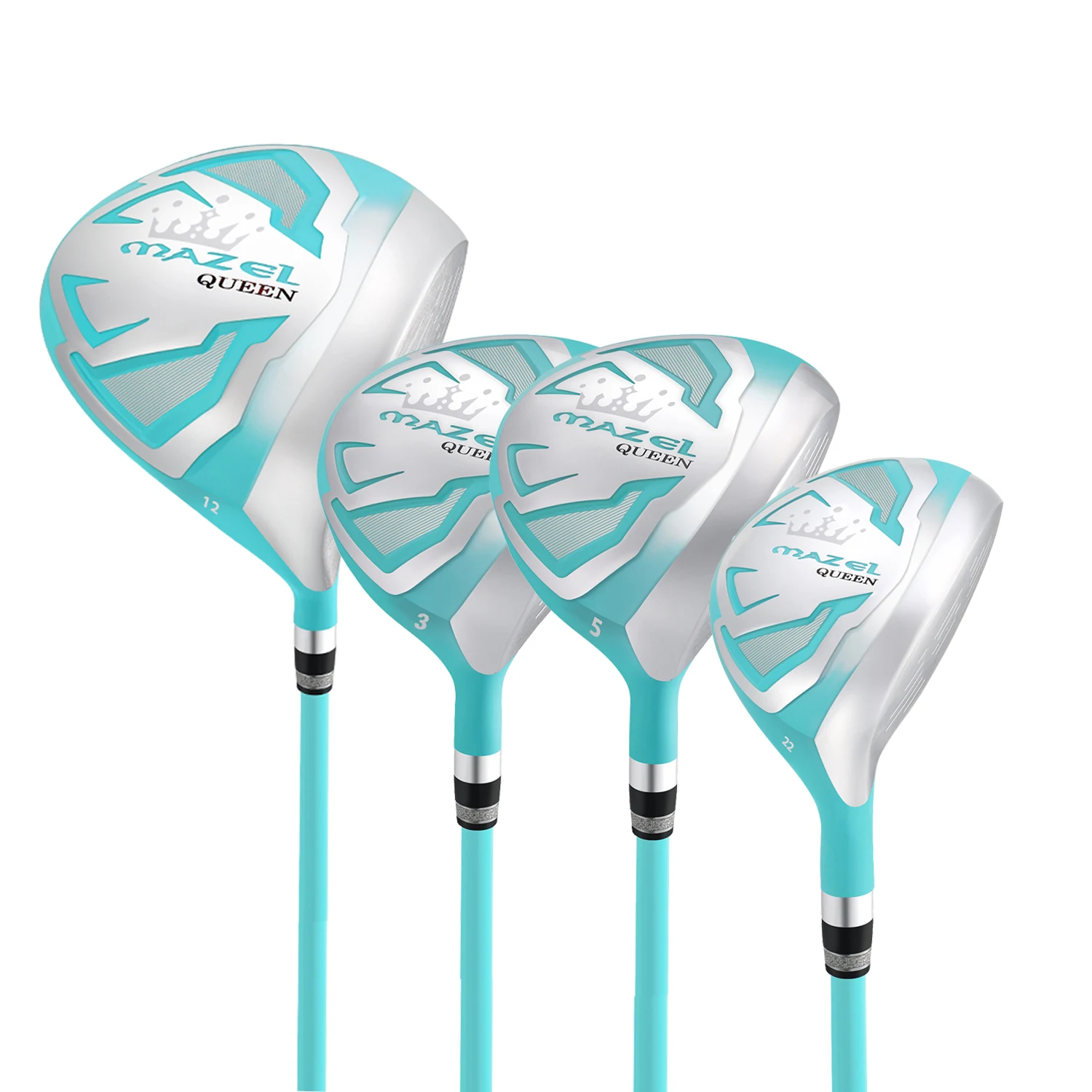 

MAZEL Women's Complete Golf Clubs Set [12-Pieces] Golf Club in Blue for Petite Ladies