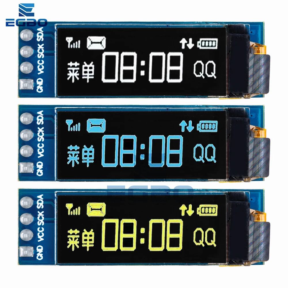 1PCS/5PCS 0.91 inch OLED module 0.91\