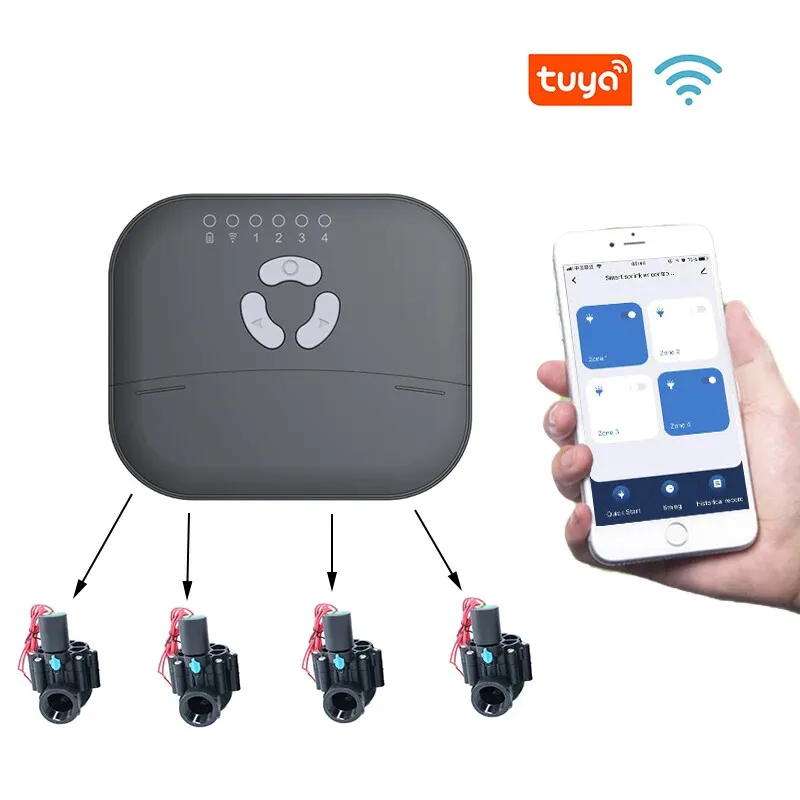 

WIFI умный поливочный контроллер орошения сада водяной клапан таймер орошения