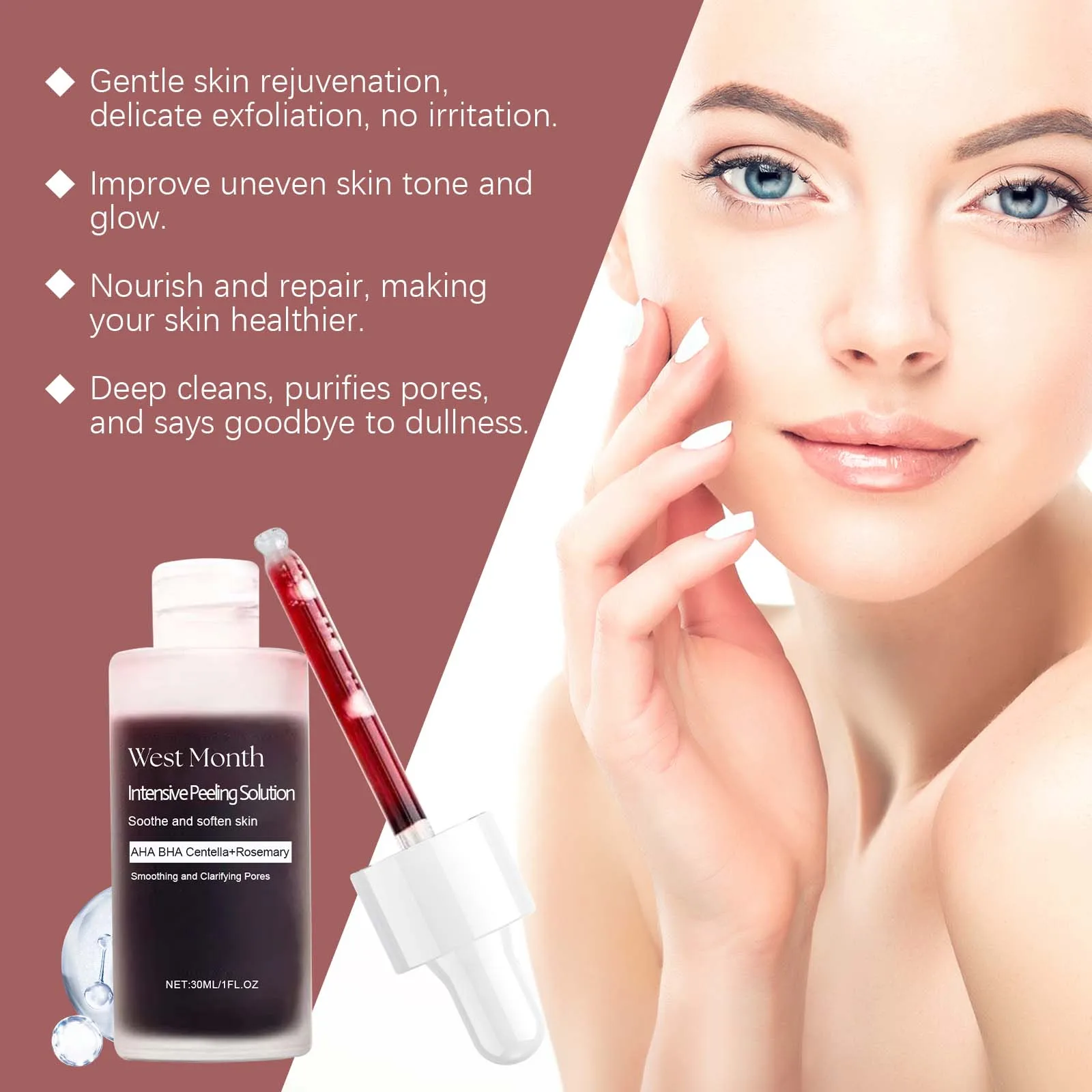 جوهر ويست آند ماث للتقشير والتفتيح والتعتيم والترطيب والتنظيف والترطيب والخطوط الخفيفة والتفتيح