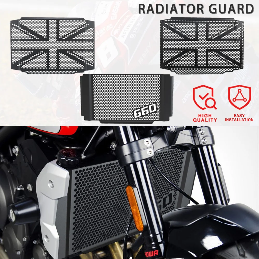 

2026 For Trident 660 Triple Tribute 2021-2025 Motobike Accessories Radiator Grill Guard Grille Protection Cover Radiator Guard