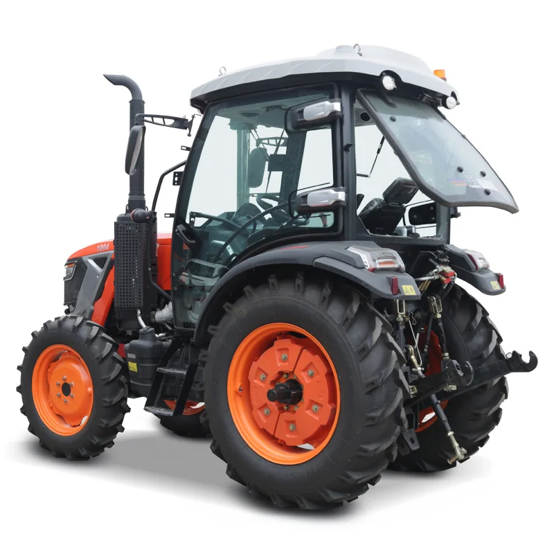 Venta al por mayor de alta caballos de fuerza Europa Operaciones agrícolas Tractor 4 × 4 50 HP Todo terreno 4WD Mini Tractor todoterreno Euro 5