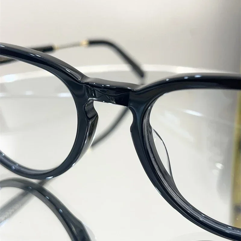 Tortoise Reading Glasses Men KASH Myopia Optical Round Acetate Retro Men Glasses Frame Eyewear Myopia Glasses Men Shades