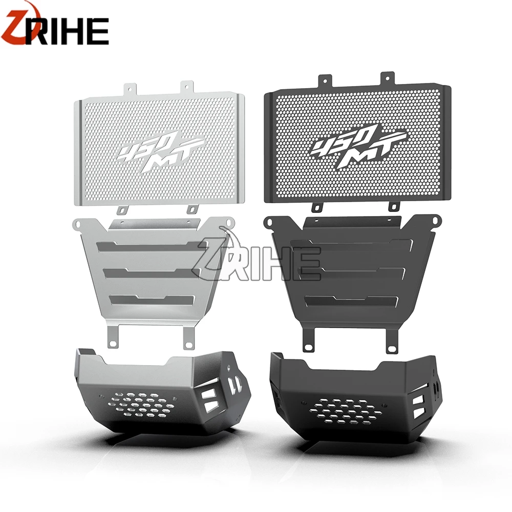 ل CFMOTO 450MT 450 MT 450 MT450 CF450MT 2024 2025 2026 دراجة نارية المبرد الحرس حماية غطاء المحرك حامي الملحقات