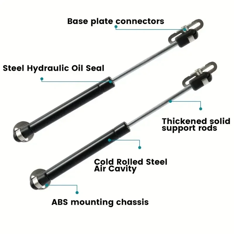 4/2PCS 8kg 10kg 12kg 가스 스프링 캐비닛 힌지 구리 코어 도어 리프트 지원 유압 주방 찬장 도어 경첩 하드웨어