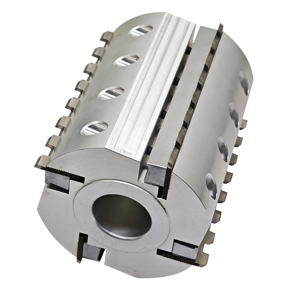 Disposable Four-Sided Planer Grating Cutter Detachable Vertical Shaft Flat Cutter Tool