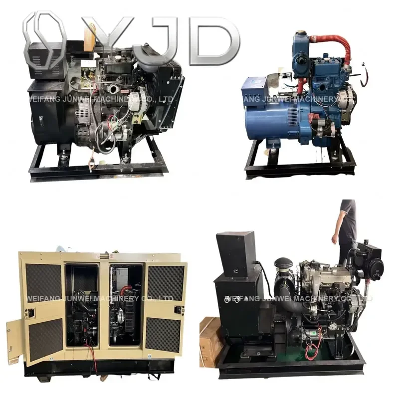 Junwei Dynamo 30kva Silent 50 HZ/60 HZ Electric Magnetic Generator Canopy Water Cooling 4 Cylinder Auto Start ISO9001