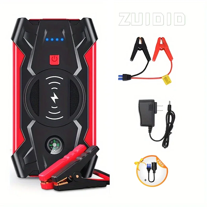 

14000mah Car Jump Starter Device Portable Power Bank Emergency Booster 12V Auto Starting Device Petrol Diesel New Car Starter