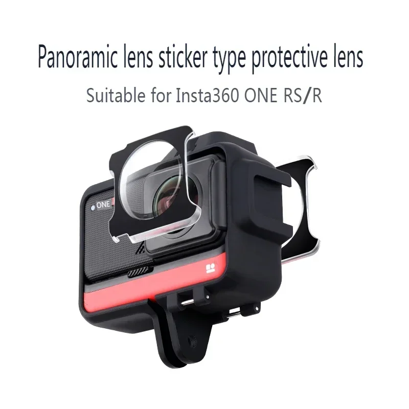 

Adhesive Panoramic Camera Protective Lens Cap Protection Cap Cover Accessories for Insta360 Shadow Stone ONE RS/R for underwater