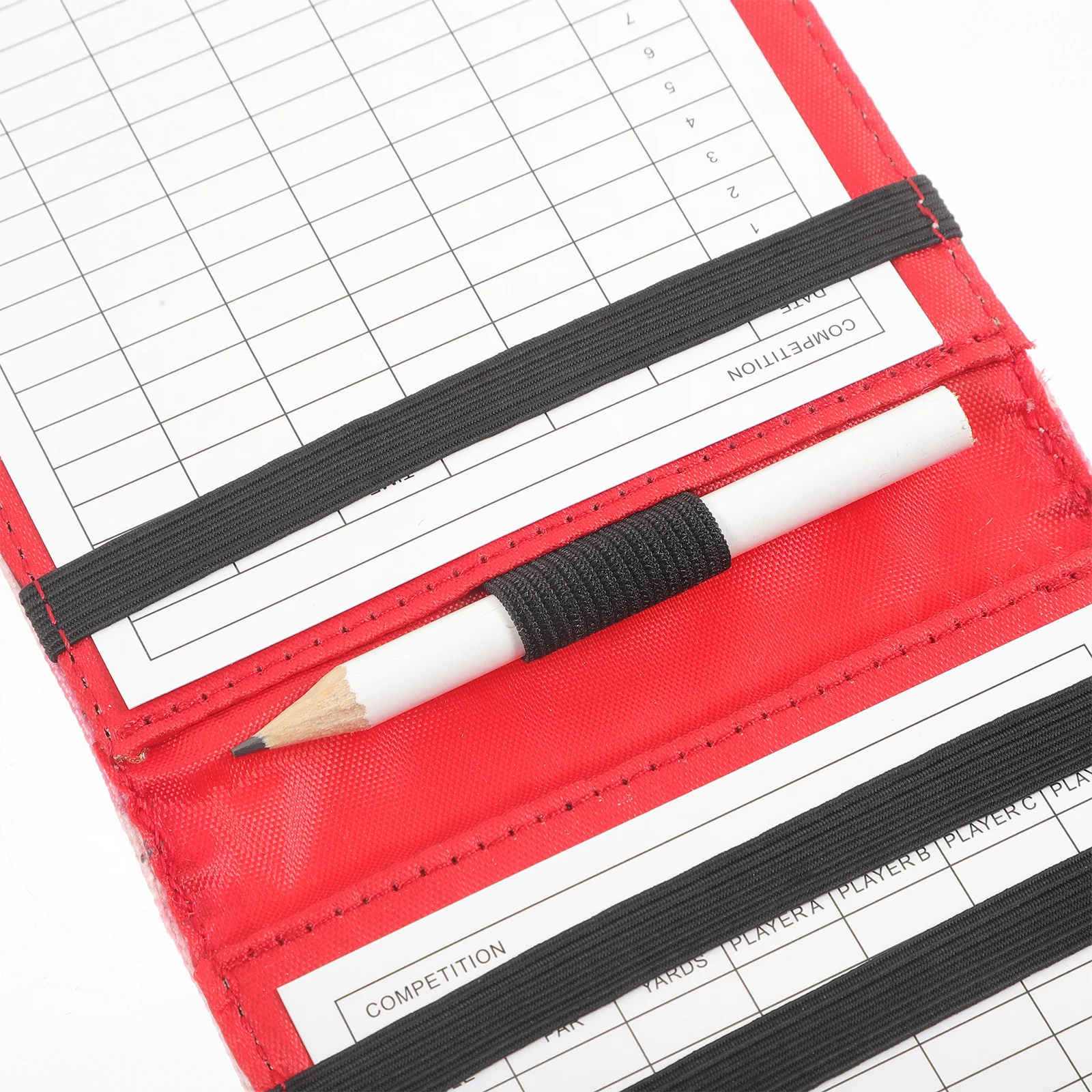

Golf Scorecard Holder Waterproof Sturdy Stylish Golf Scorebook Compact Portable Score Keeping Book for Golfers
