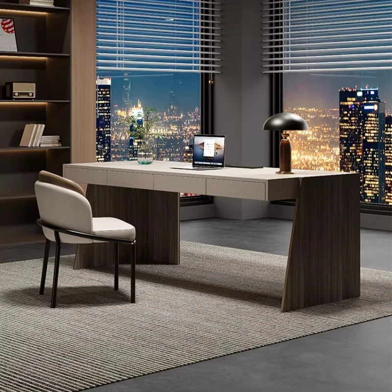 Modern luxury minimalist Desk table Computer desk office desks and workstations room study desks pliante Office Furniture