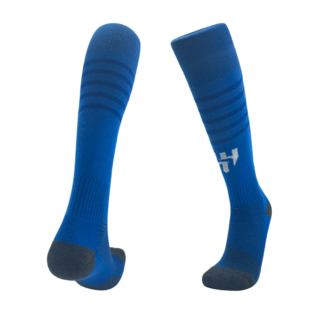 New Long Kids Football Socks Breathable Over The Knee Extra long Stockings Towel Bottom Sports Stockings Boys And Girls