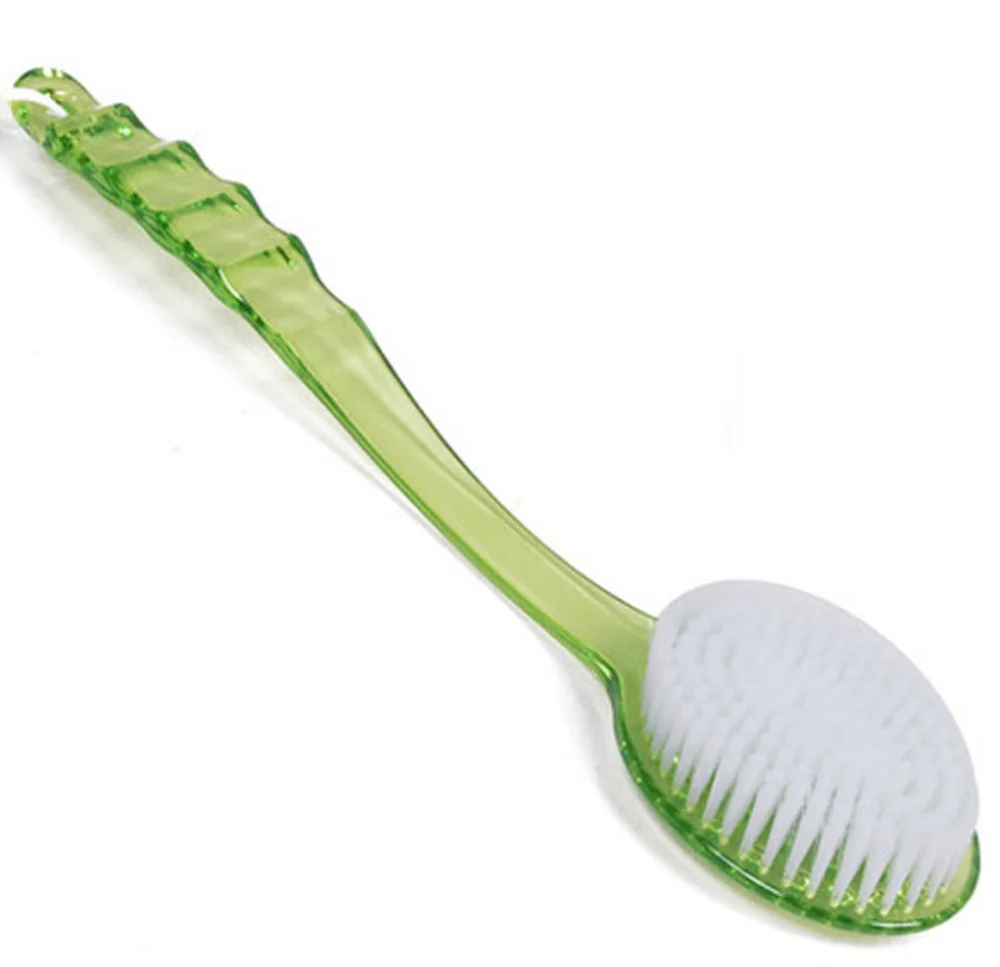 Brosse de bain à long manche pour le dos et le corps, masseur de peau expansive, bain, douche, livres, gIslande