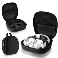 Estuche de transporte duro EVA para Meta Quest 3/3S, bolsa de almacenamiento dura de mayor capacidad para auriculares VR, bolsa protectora, accesorios para juegos