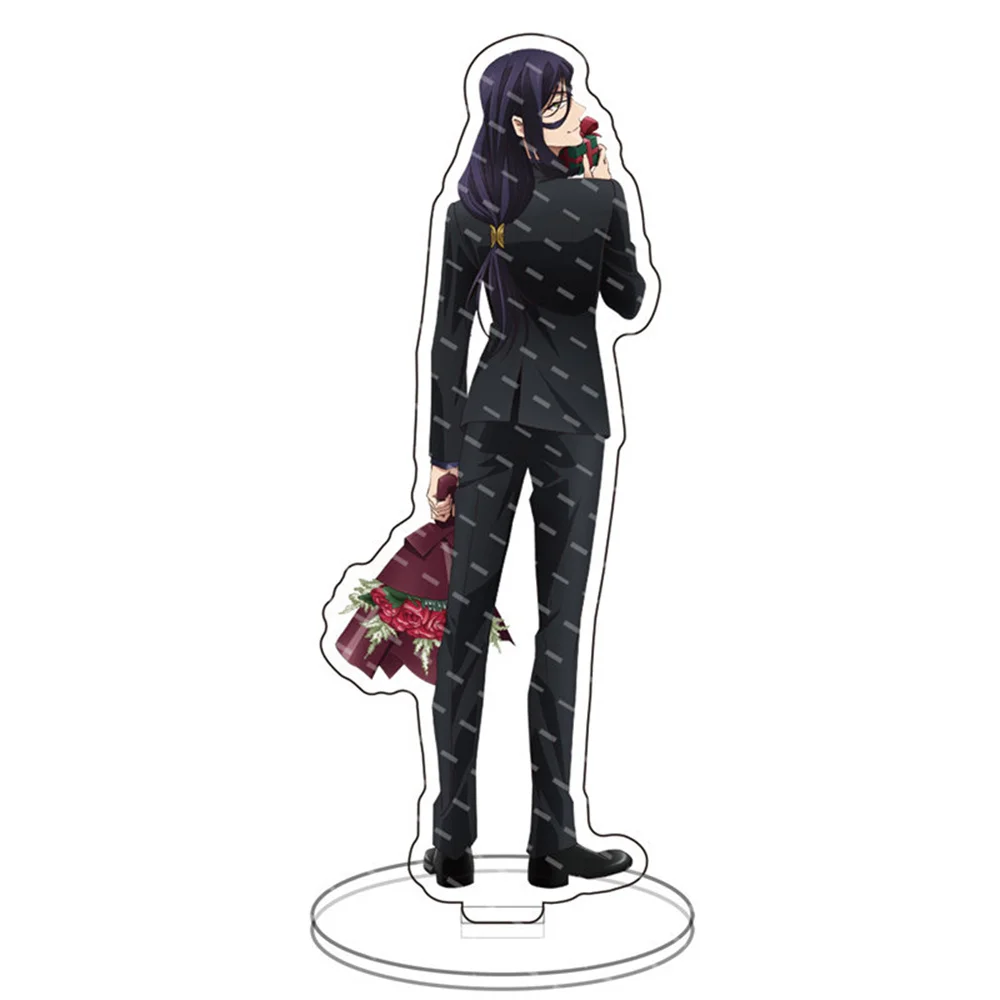 Anime The Case Study of Vanitas Vampire Stand Model Plate Toys Vanitas Jeanne Acrylic Standing Sign Holder Display Desktop Decor