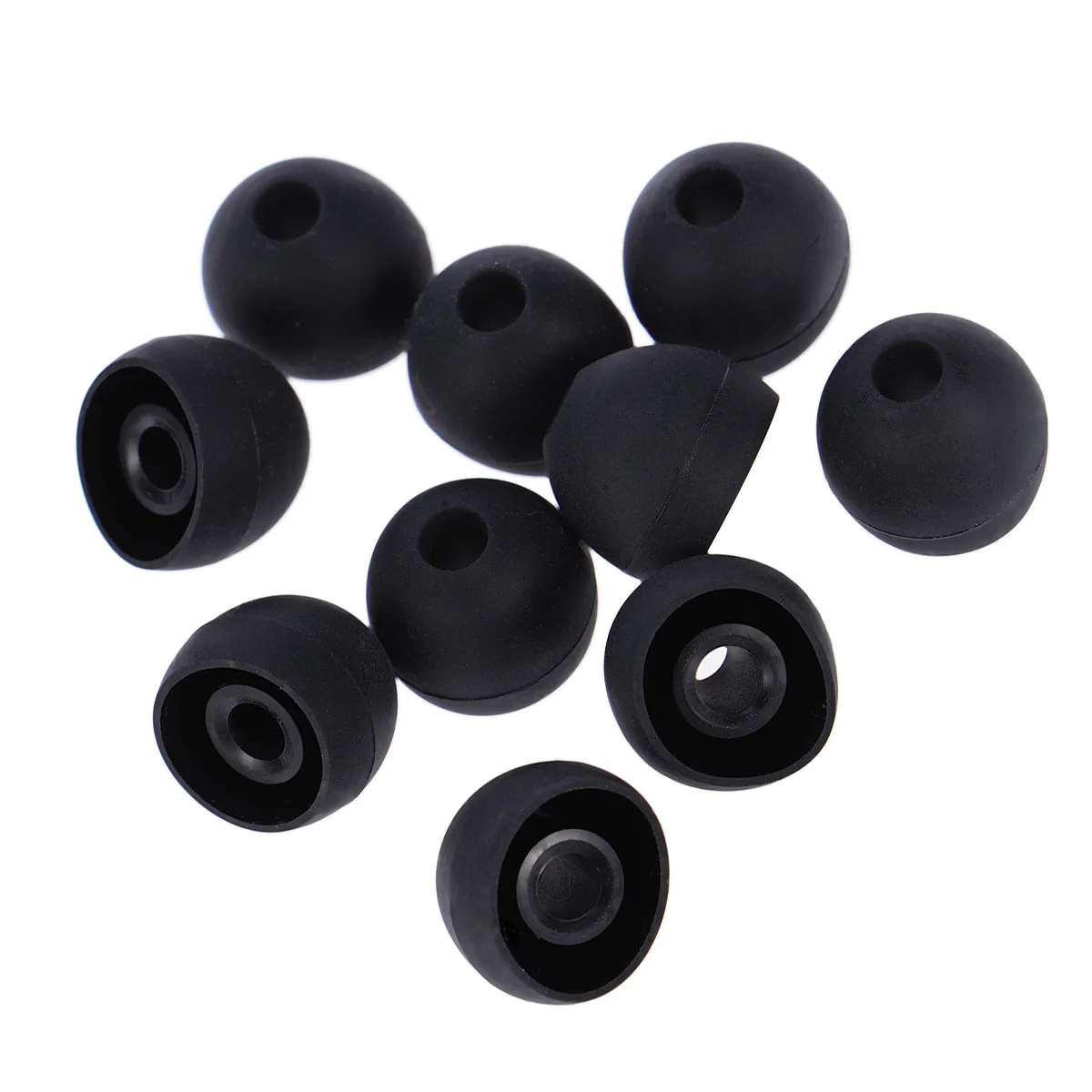 10 Pcs Earbud Tips Silicone Wireless Headphones Caps Earpads Work Wired Headset