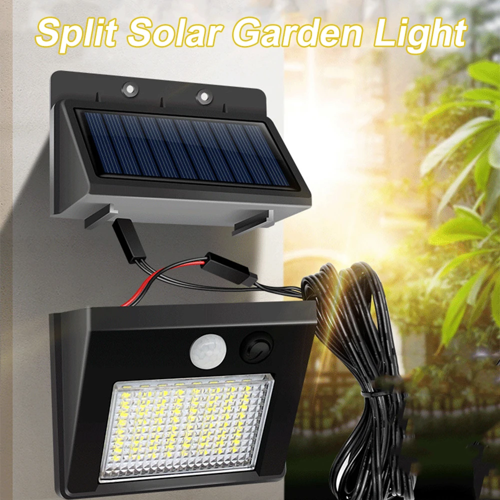 32LED 48 LED Solar Motion Sensor Lights Waterproof Human Body Induction Wall Light Solar Powered Street Light Garden Decoration