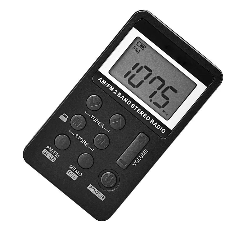 

Portable Radio Fm Band Mini Radio Dsp Chip Lcd Display 31-Level Volume Control Low Power Consumption