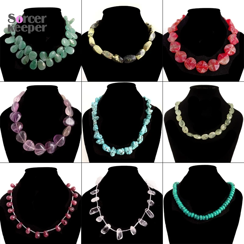 

Бусины из натурального камня: флюорит, камбаба, амазонит, бирюза, агат, кристалл, яшма для изготовления украшений, браслетов и ожерелий своими руками