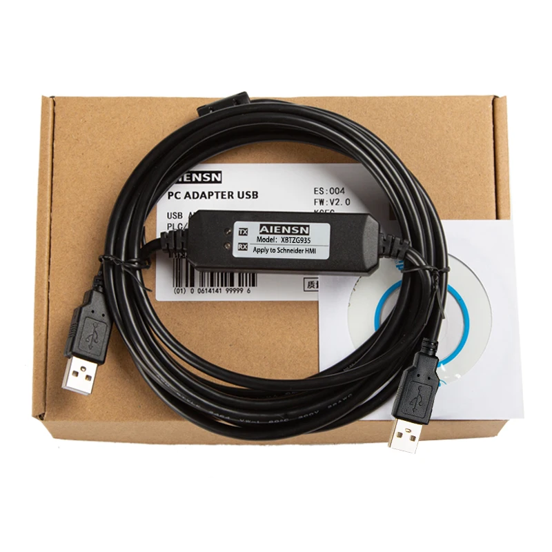 XBTZG935 suitable for Schneider human-machine touch screen HMI programming cable XBTGT series data cable download cable