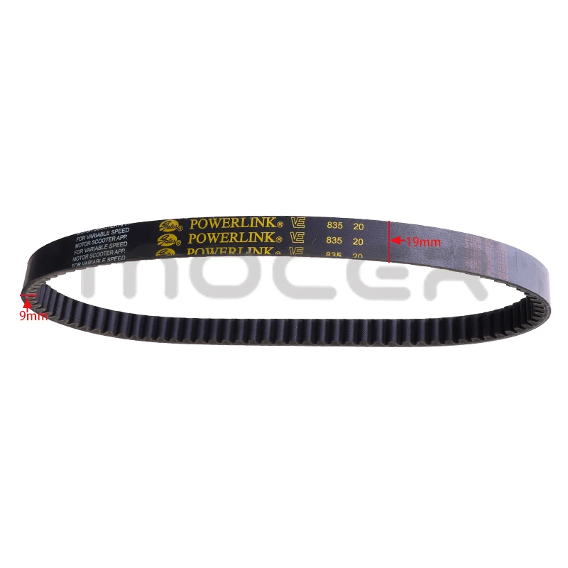 Scooter Engine 835 20 30 CVT Drive Belt 835 For GY6 125 150cc ATV Quad Go Kart Vento Verucci Moped Scooter Accessories