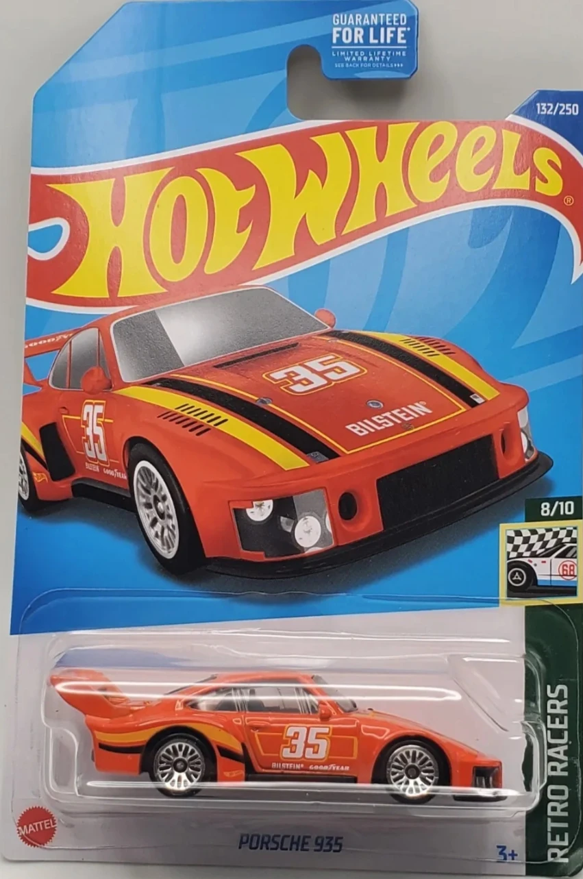 HOT WHEELS 1:64 Porsche 935 limited collection of die cast alloy trolley model ornaments