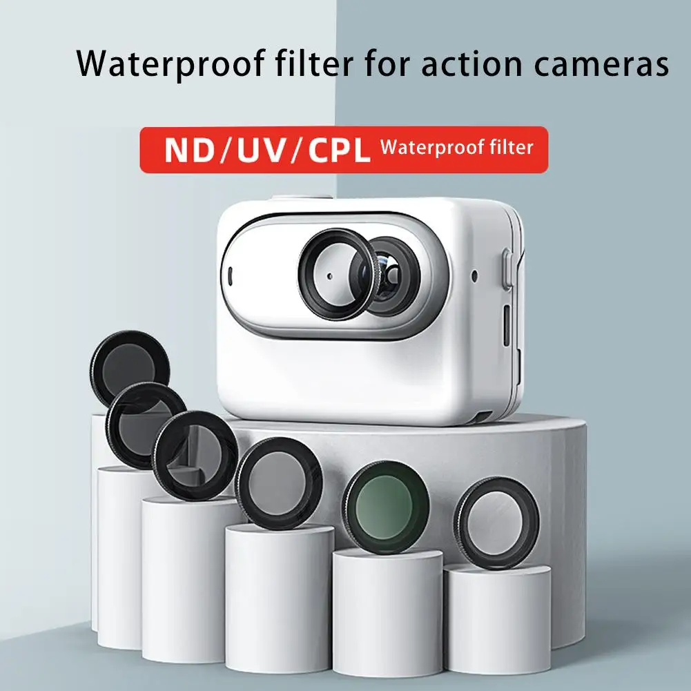 Filtro de lente UV CPL ND8 para Insta360 GO3S ND CPL, accesorios de Cámara de Acción